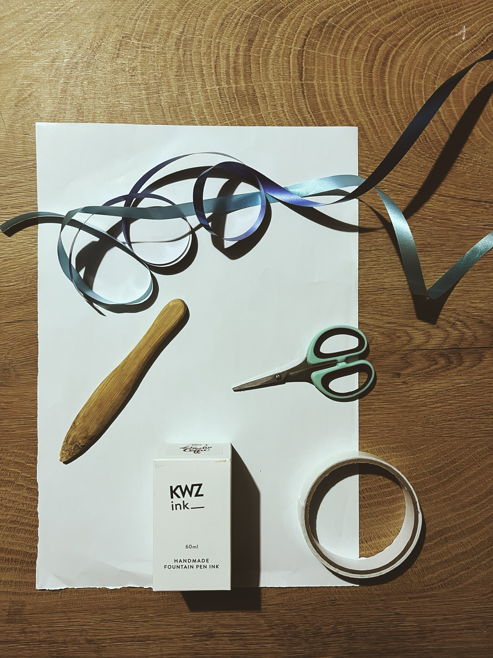 Balení krabičky – výběr papíru